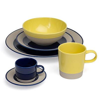 David Mellor coloured stoneware