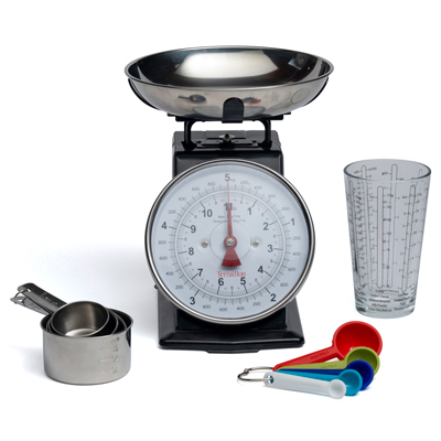 Weighing and measuring