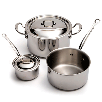 Mauviel M'Cook stainless steel