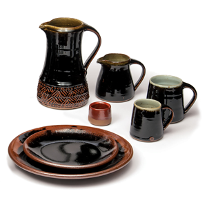 Tenmoku by Leach pottery from St. Ives