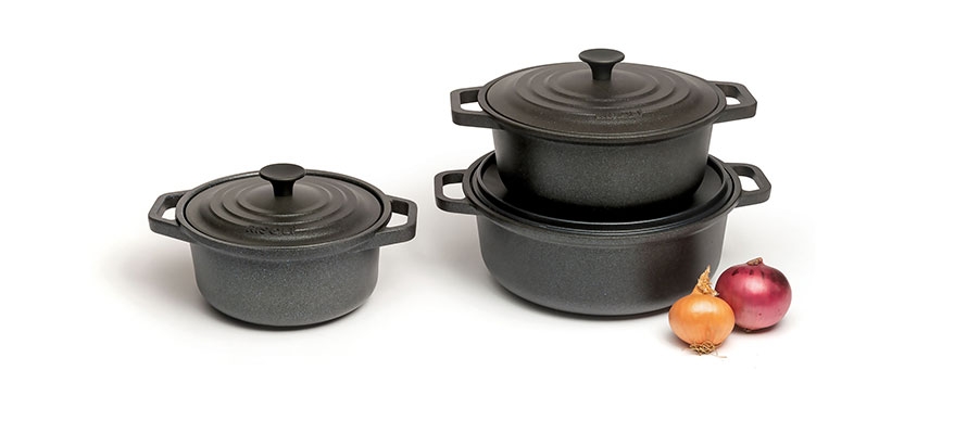 Risoli Le Pignatte cast aluminium