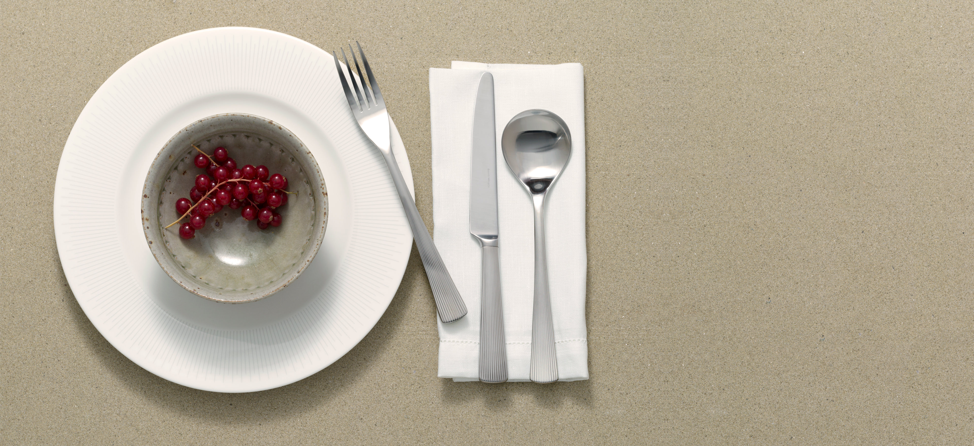 David Mellor Liner cutlery.