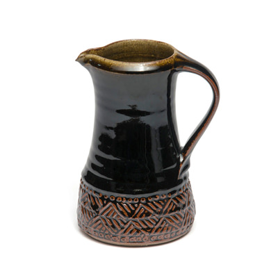 Craft pottery jugs
