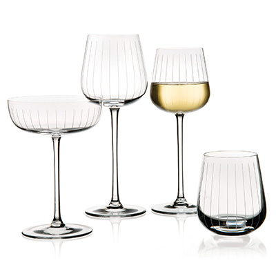 David Mellor Flute glassware