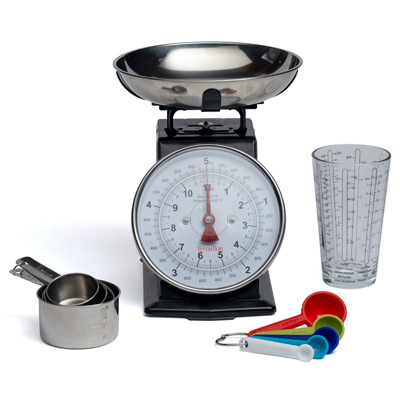 Weighing and measuring