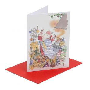 David Mellor Quentin Blake Father Christmas card