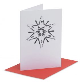 David Mellor cutlery Christmas cards pack of 5