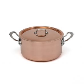 Mauviel M'150s casserole with lid 24cm