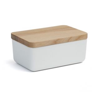 Collective butter dish and ash lid