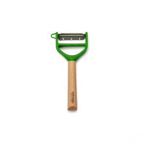 Opinel T-duo peeler green