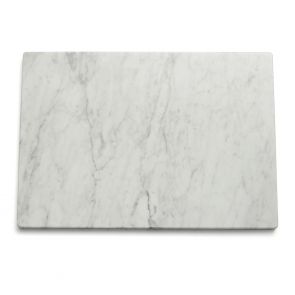 David Mellor carrara marble serving/pastry slab 50 x 35cm