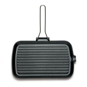 Risoli cast iron rectangular grill 35 x 23cm