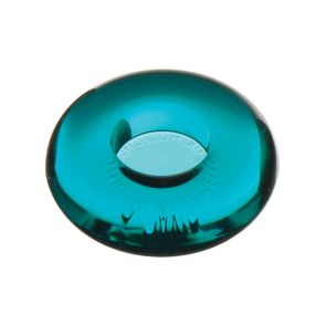 David Mellor pebble candleholder sea green