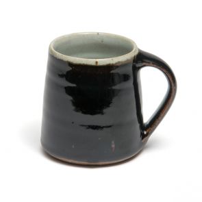 Leach Tenmoku glaze large mug 35cl