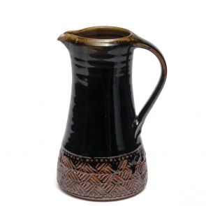 Leach Tenmoku glaze large jug 3lt