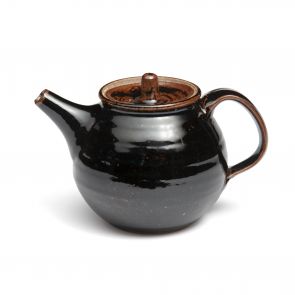 Leach teapot tenmoku 1.4lt