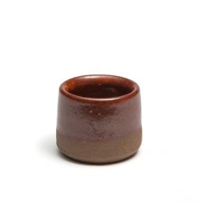 Leach Shino glaze egg cup 5cm