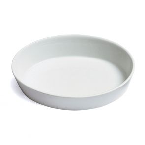 French porcelain small oval baker 26cm