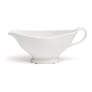 French Porcelain sauce boat with handle 30cl