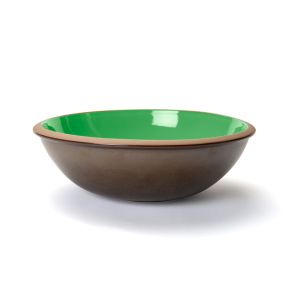 Giotto green large salad/fruit bowl 32cm