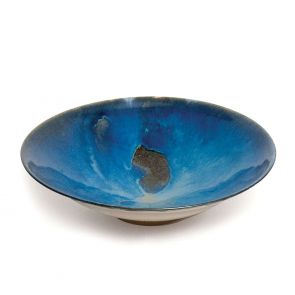 Michael Taylor small chun glaze bowl 26.5cm