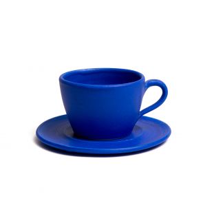 Soendergaard denim coffee cup and saucer 15cl