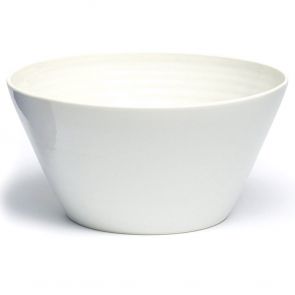 Soendergaard white salad bowl 24cm