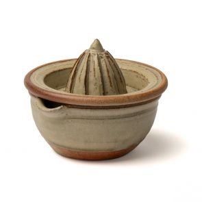Nick Membery green glaze lemon squeezer