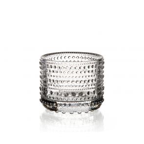Kastehelmi clear candleholder 6.5cm