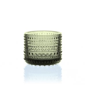 Kastehelmi pine green candleholder 6.5cm