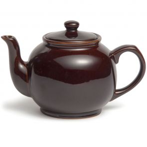 Traditional round Rockingham gloss teapot 10 cup / 1.5 lt