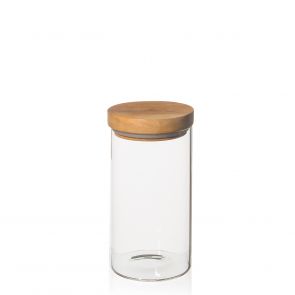 Bérard Frères storage jar with olivewood lid 90cl