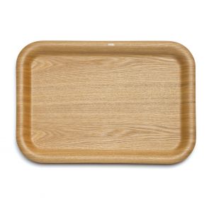 David Mellor natural willow plywood tray