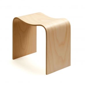 David Mellor large beech plywood stool