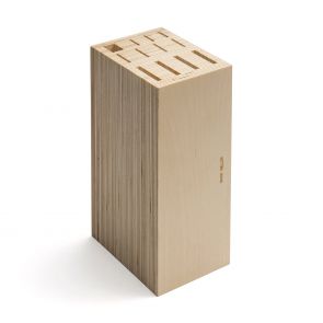 David Mellor birch plywood knife block