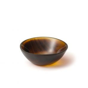 Buffalo horn flame salt bowl 6cm