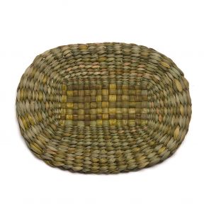 Felicity Irons oval rush mat 38cm