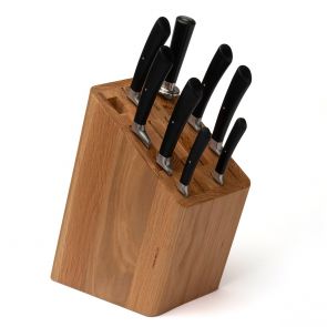 David Mellor large knife block, oak