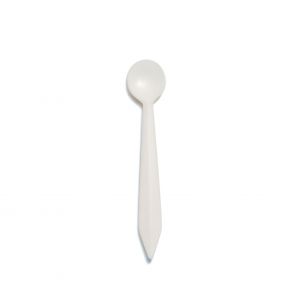 Abbeyhorn handshaped bone mustard spoon 10cm
