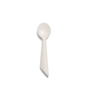 Abbeyhorn handshaped bone salt spoon 7cm