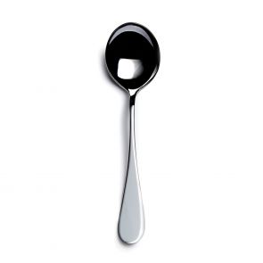 English silver plate soup spoon