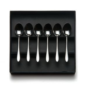Pride silver plate coffee spoon, box of 6