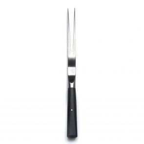 David Mellor black handle carving fork 31cm