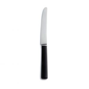 Odeon black handle table knife