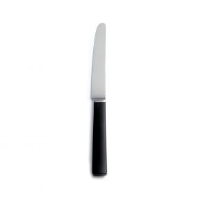 Odeon black handle dessert knife