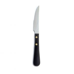Provençal black steak knife