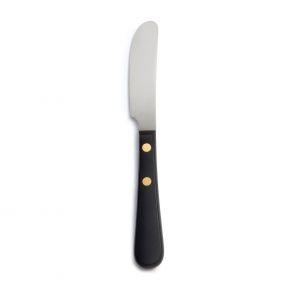 Provençal black dessert knife
