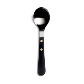Provençal black soup spoon