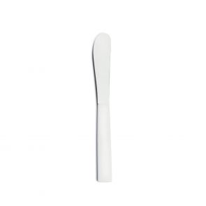 David Mellor butter knife, white handle