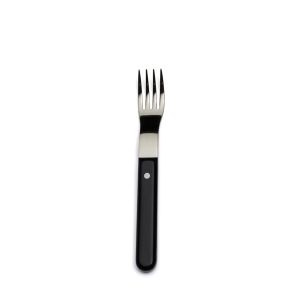 Pavilion black dessert fork